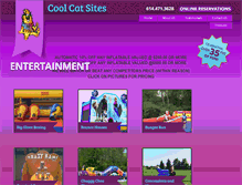 Tablet Screenshot of coolcatsites.com